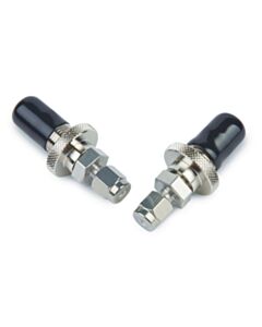 Restek Click-On In-line Super Clean Connectors, 1/8" Stainless Steel, 2-pk.