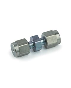 Restek Swagelok Fitting, 1/16" Union, Siltek/Sulfinert Treated, ea.