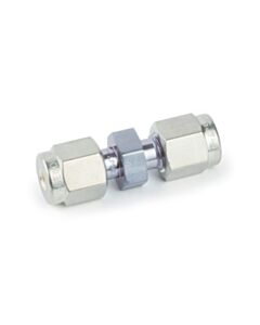 Restek Swagelok Fitting, 1/8" Union, Siltek/Sulfinert Treated, ea.
