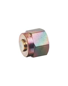 Restek Swagelok Fitting, 1/8" Plug, Siltek/Sulfinert Treated, ea.