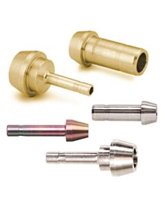 Restek Swagelok Fitting, 1/4" Port Connector, Silcosteel-CR Treated, ea.