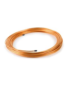 Restek Cleaned Copper Tubing, 1/8" OD x 0.065" ID, 0.030" Wall, 50 ft Roll