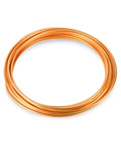 Restek Cleaned Copper Tubing, 1/4" OD x 0.190" ID, 0.030" Wall, 50 ft Roll