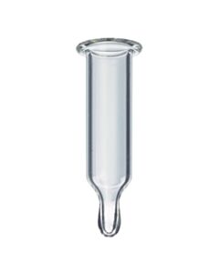 Restek Versa Vial 250ul Glass Insert W/Glass Flange 100pk
