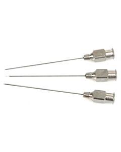 Restek Luer Syringe Needles for 100 µL A2 Gas-Tight Syringes, 22ga, (0.028" OD x 0.006" ID x 2"), 3-pk.