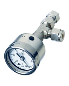 Restek Passive Air Soil Gas Sampling Kit: 30-Minute Sampling Kit, Tee Fitting W/0.0055" Orifice, Siltek Treated