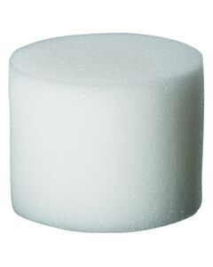 Restek Large Raw Polyurethane Foam (PUF) Plug, Unwashed, 6 cm OD x 5.1 cm Length, 10-pk.