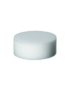 Restek Large Raw Polyurethane Foam (PUF) Plug, Unwashed, 6 cm OD x 2.5 cm Length, 10-pk.
