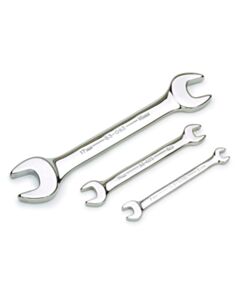 Restek Metric Wrench Set 3pk 6x7mm 8x10mm 16x17mm Double Open End