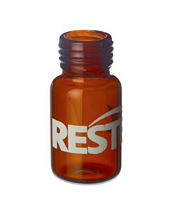 Restek Headspace Screw-Thread Vials, 18 mm, 10 mL, Amber, 1000-pk.
