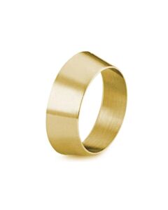 Restek Swagelok Fitting, 1/8" Front Ferrule, Brass, 40-pk.
