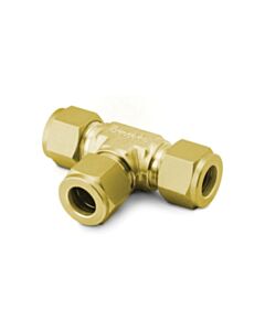 Restek Swagelok Fitting Brass 1/16" Tee 2-Pk