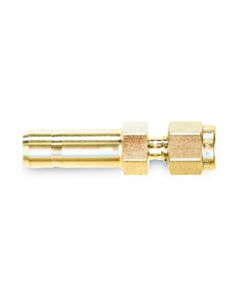 Restek Swagelok Fitting, 1/4" to 1/8" Tube End Reducer, Brass, 5-pk.