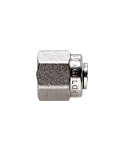 Restek Swagelok Fitting, 1/16" Plug, Stainless Steel, 2-pk.