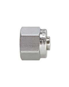 Restek Swagelok Fitting, 1/4" Plug, Stainless Steel, 4-pk.