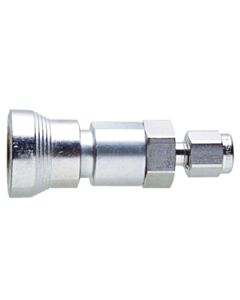 Restek Swagelok Fitting, 1/8" Female Quick Coupling, with Shutoff, Stainless Steel, ea.