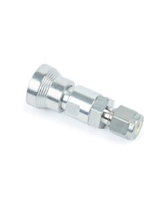 Restek Swagelok Fitting, 1/4" Female Quick Coupling, with Shutoff, Stainless Steel, ea.