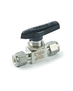 Restek Swagelok Shutoff Gas Valve, 1/4" Ball, Stainless Steel, ea.