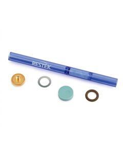 Restek FastPack Inlet Kit for Agilent GCs, 4 mm Topaz Precision Liner W/Wool, Pack of 5 Kits