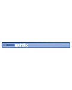 Restek Topaz, Single Taper Inlet Liner, 2.0 mm x 6.5 x 78.5, for Agilent GCs, W/Quartz Wool, Premium Deactivation, 5-pk.