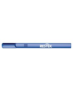 Restek Topaz, Single Taper Inlet Liner, 5.0 mm x 8.0 x 105, for Thermo TRACE, 8000 Series, and Focus GCs, W/Quartz Wool, Premium Deactivation, 5-pk.