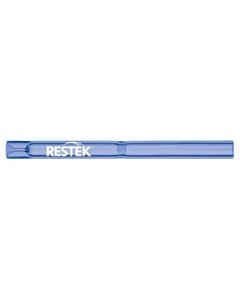Restek Topaz, Straight Inlet Liner W/Glass Frit, 4.0 mm x 6.3 x 78.5, for Scion/Bruker/Varian GCs, Premium Deactivation, 5-pk.