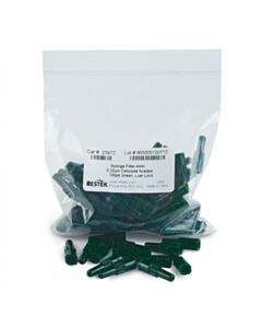 Restek 4 mm Syringe Filter, 0.22 µM, Cellulose Acetate, Green, Luer-Lock, 100-pk.