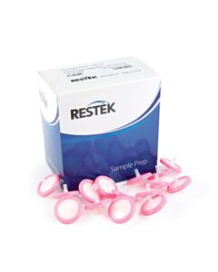 Restek 30 mm Syringe Filter, 0.22 µm, Nylon, Pink, 100-pk.