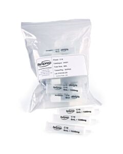 Restek Resprep C18 (Trifunctional, High-Load) SPE Cartridge, 6 mL/1000 mg, 30-pk.