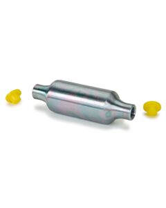 Restek High-Pressure Sample Cylinder, 75 cc, 1800 psig, 1/4" Female NPT Threads, 304L Stainless Steel, Sulfinert Treated