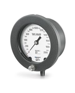 Restek Ashcroft Analog Test Gauge, 6" Diameter, 1/4" NPT, 30" Hg to 60 psi