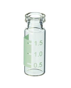 Restek Snap Seal Vials with Green Marking Spot, 2.0 mL, 11 mm, 12 x 32 mm, 1000-pk.