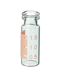 Restek Snap Seal Vials with Rust Marking Spot, 2.0 mL, 11 mm, 12 x 32 mm, 1000-pk.
