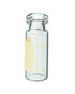 Restek Snap Seal Vials with Yellow Marking Spot, 2.0 mL, 11 mm, 12 x 32 mm, 1000-pk.