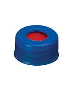 Restek Poly Crimp-Top/Snap-Top Caps and PTFE/Silicone/PTFE Septa, Blue, 2.0 mL, 11 mm, 1000-pk.