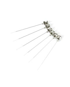 Restek Hamilton Gas-Tight Syringe Needle LT/TLL (Metal Hub/25s/1.97"/3pt), for Luer Lock Syringes, Gas-Tight, 6-pk.