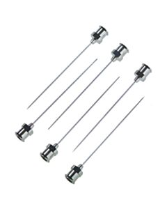 Restek Hamilton Gas-Tight Syringe Needle LT/TLL (Metal Hub/22s/2"/2pt), for Luer Lock Syringes, Gas-Tight, 6-pk.