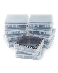 Restek Screw-Thread Vials with Grad Marking Spot, 2.0 mL, 8 mm (vial only), Amber, 1000-pk.