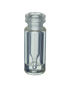 Restek Crimp-Top Plastic Vial W/100 µL Glass Insert, 2.0 mL, 11 mm, 100-pk.