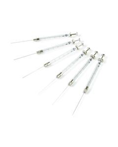 Restek Syringe, SGE (10 µL/R/26/50 mm/2pt), Manual Microliter W/Plunger Protection, 6-pk.