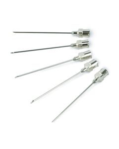 Restek SGE NLL-5/18 Syringe Needle (1-100 mL/18/50 mm/2pt), Luer Lock for Gas-Tight Syringes, 5-pk.