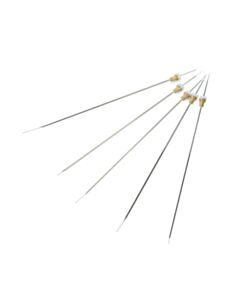 Restek SGE Syringe Needle, PTFE Tip, Gas-Tight, (25-500 µL/23/50 mm/2pt), for Removable Needle Syringes, 5-pk.