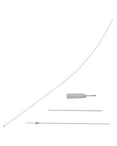 Restek SGE NP0.5B-PE-0.63 Syringe Needle and Plunger Kit (0.5 µL/R/23/70 mm/Cone), for PerkinElmer AS Syringes