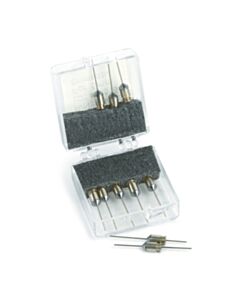 Restek Ferrules, Capillary, Graphite, Two-Piece, for Shimadzu 17A, 2010, 2014, and 2030 GCs, 0.5 mm ID for 0.32 mm columns, 10-pk.