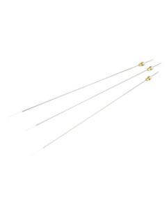 Restek SGE Syringe Needle, 0.47/C (10 µL/R/26/80 mm/Cone), for Thermo AS Syringes, 3-pk.