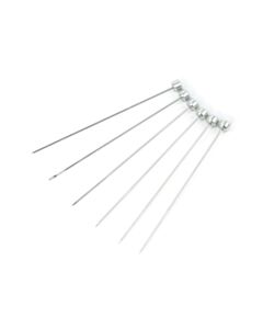 Restek Hamilton Gas-Tight Syringe Needle, PTFE Tip, (250 µL-10 mL/RN/22/2"/2pt), for Removable Needle Syringes, 6-pk.