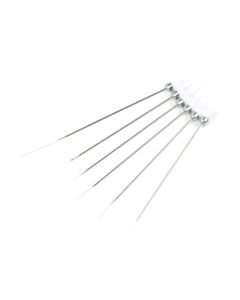 Restek Hamilton Gas-Tight Syringe Needle, PTFE Tip, (250 µL-10 mL/RN/22s/2"/2pt), for Removable Needle Syringes, 6-pk.