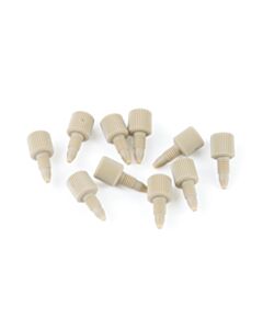 Restek PEEK Column Connector (Beige, Round Body), Universal, 10-pk.