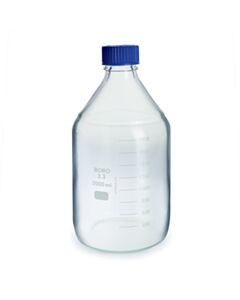 Restek 2 L Graduated Safety-Coated Bottle, GL-45 Threads