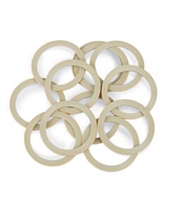 Restek PEEK Seals, for ASE 100/150/300/350 extraction cells, 12-pk.